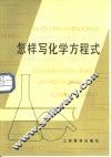 怎样写化学方程式 封面