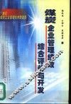 煤炭企业管理绩效综合评价与开发 封面
