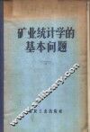 矿业统计学的基本问题 封面
