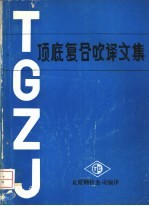 TGZJ顶底复合吹译文集 封面