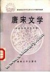 唐宋文学  中国古代文学  中 封面