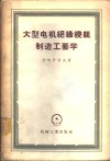 大型电机绝缘绕组制造工艺学 封面
