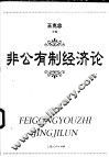 非公有制经济论 封面