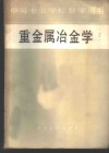 重金属冶金学 封面