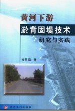 黄河下游淤背固堤技术研究与实践 封面