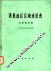 西北地区区域地层表 封面