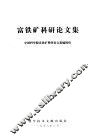 富铁矿科研论文集 封面