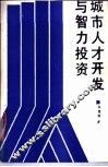 城市人才开发与智力投资 封面