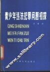 青少年违法犯罪问题初探 封面
