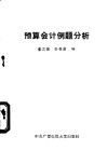 预算会计例题分析 封面