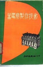 蓄电瓶制作技术 封面