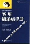 实用糖尿病手册  中西医结合诊疗与进展 封面