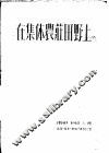 在集体农荘田野上 封面