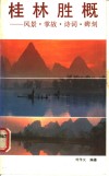 桂林胜概  风景·掌故·诗词·碑刻 封面