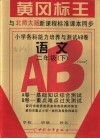 小学各科能力培养与测试  二年级语文  下学期 封面