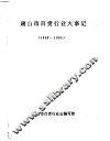 唐山市百货行业大事记  1949-1986 封面