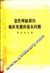 急性颅脑损伤临床处理的基本问题 封面