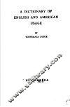 A DICTIONARY OF ENGLISH AND AMERICAN USAGE 封面