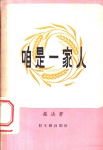 咱是一家人 封面