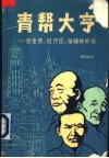 青帮大亨  黄金荣、杜月笙、张啸林外传 封面