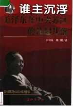 谁主沉浮  毛泽东在中央苏区的几起几落 封面