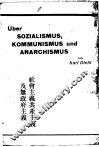 社会主义共产主义及政府主义 封面