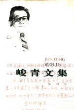 峻青文集  第4卷  散文 封面