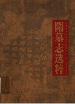 隋墓志选粹 封面
