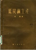 低炭钢生产 封面