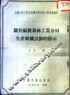 关于编制森林工业分局生产组织计划的指示 封面
