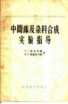 中间体及染料合成实验指导 封面