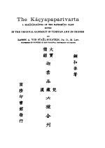 大宝积经迦叶品梵藏汉六种合刊 封面