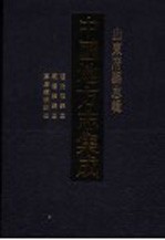 中国地方志集成  山东府县志辑  45 封面