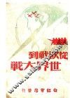 从欧战到世界大战 封面