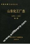 山东化工厂志  1875-1989  第1卷 封面