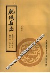 肥城县志  上  康熙十一年版本  嘉庆二十年版本 封面