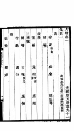 河北顺志府志  顺天府志九十一 封面