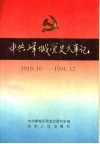 中共峄城党史大事记  1949.10-1994.12 封面