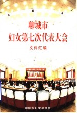 聊城市妇女第七次代表大会文件汇编 封面