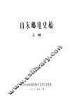 山东邮电史稿  上 封面