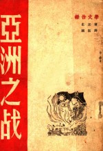 亚洲之战  报告文学 封面