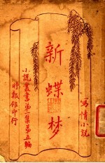 新蝶梦 封面