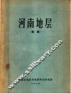 河南地层  初稿 封面