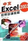 中文Excel 2003应用培训教程 封面