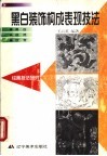 黑白装饰构成表现技法  黑白·超然·欣赏 封面