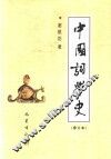 中国词学史 封面