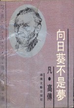 向日葵不是梦  凡·高传 封面