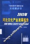 2003年河北文化产业发展报告 封面