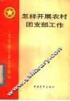 怎样开展农村团支部工作 封面