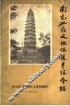 南充地区文物保护单位介绍 封面